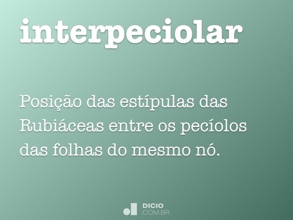 interpeciolar