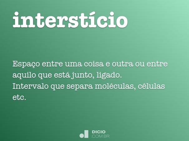 interstício