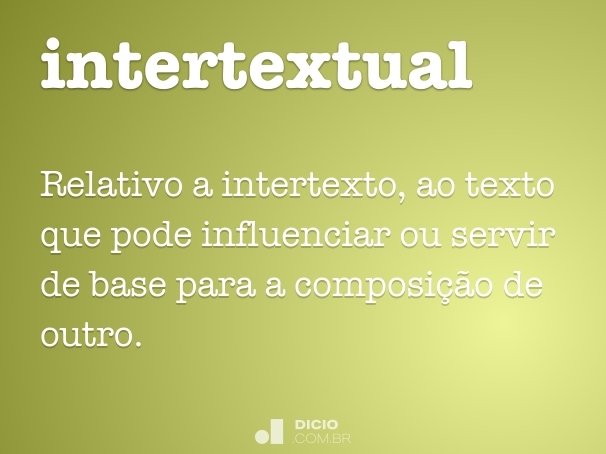 intertextual