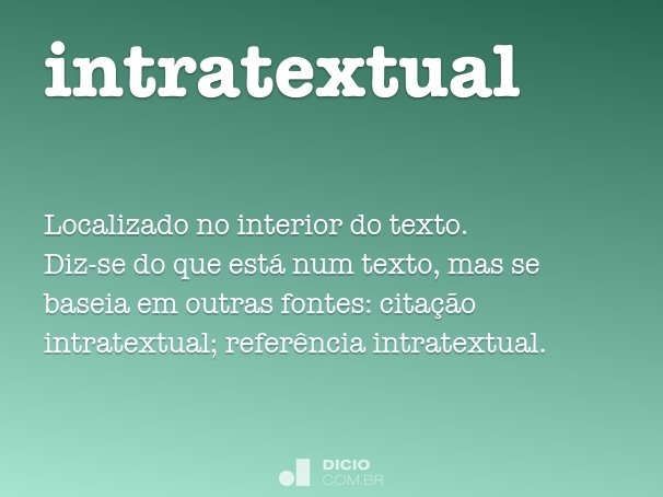 intratextual