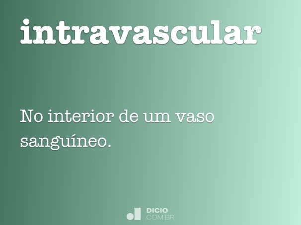 intravascular
