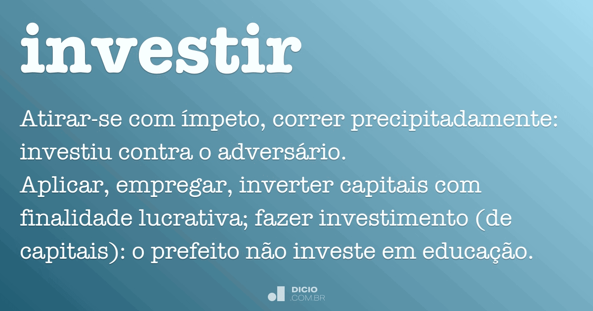 Termos de investimento: o significado dos mais importantes