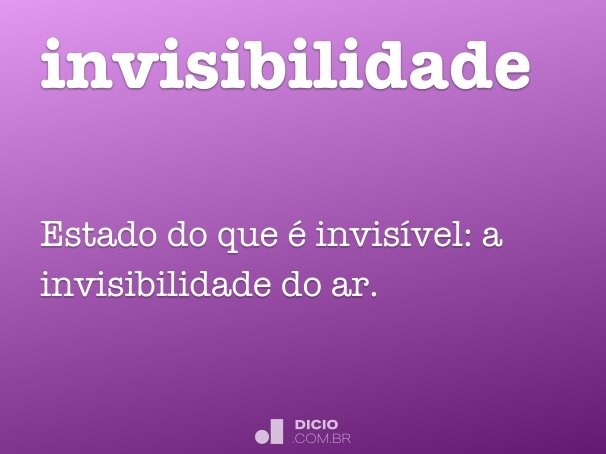 invisibilidade