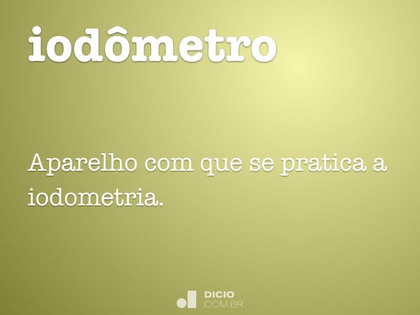 iodômetro