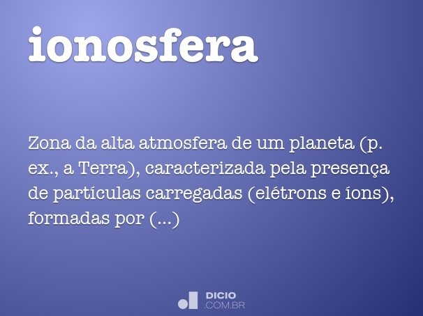 ionosfera