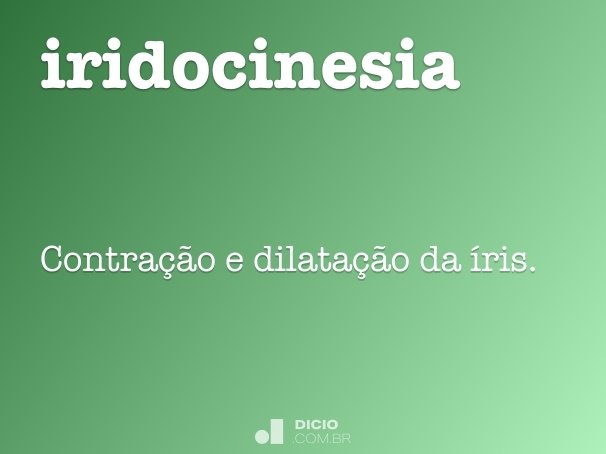 iridocinesia