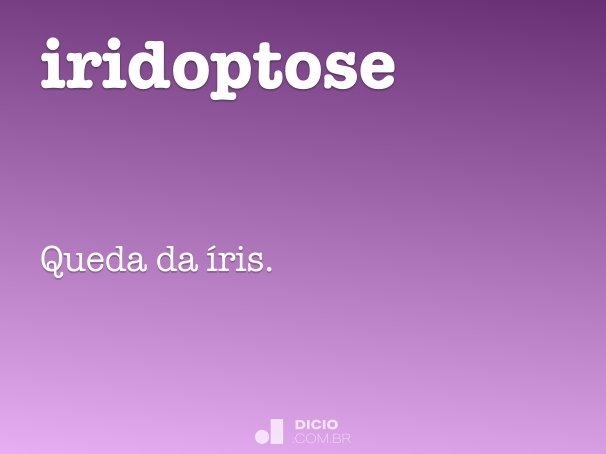 iridoptose
