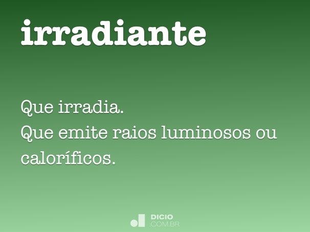 irradiante