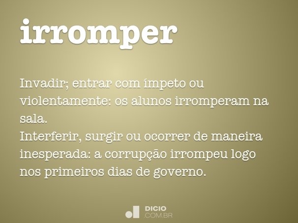irromper
