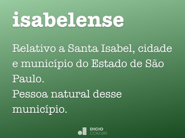 isabelense