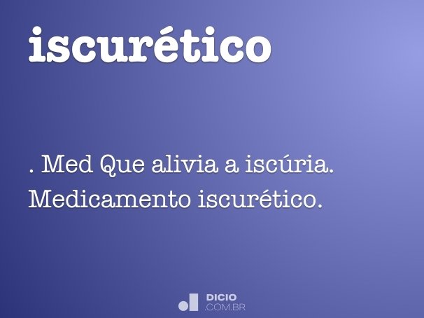 iscurético