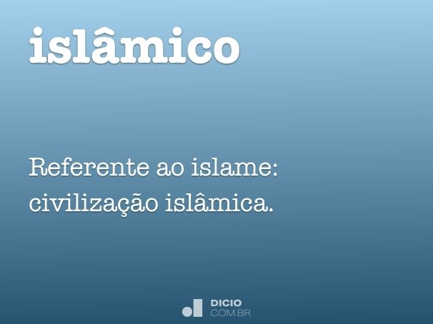 islâmico