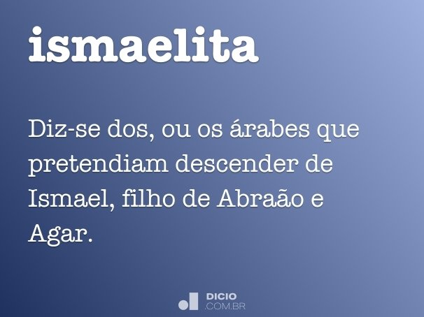 ismaelita