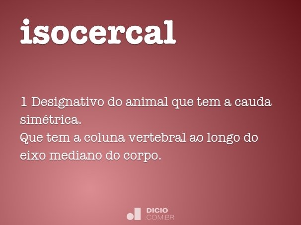 isocercal