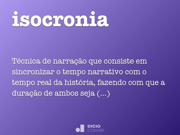 isocronia