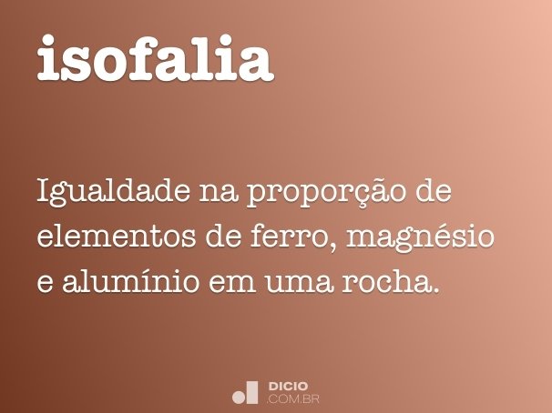 isofalia