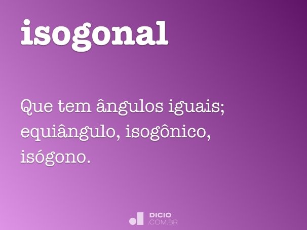 isogonal
