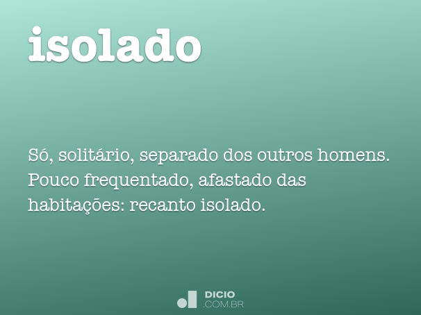 isolado