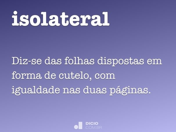 isolateral