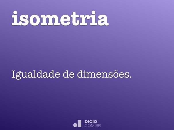 isometria