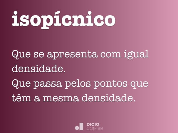 isopícnico