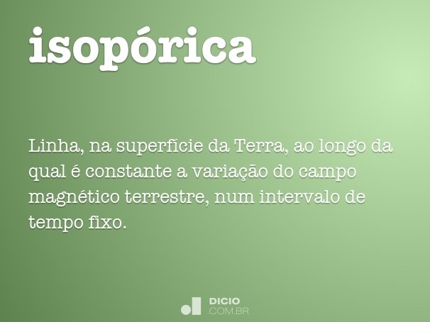 isopórica