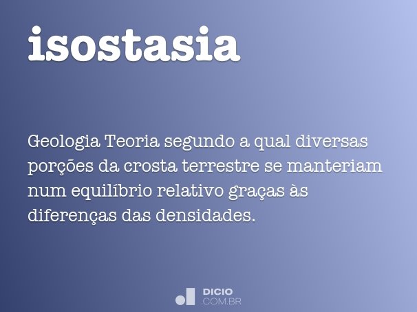 isostasia