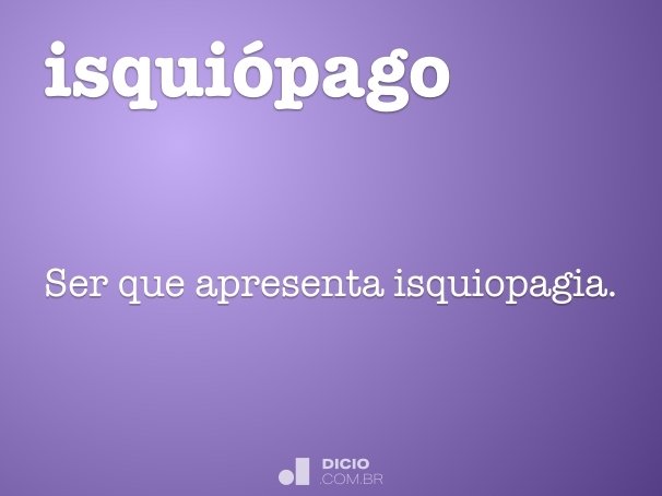 isquiópago