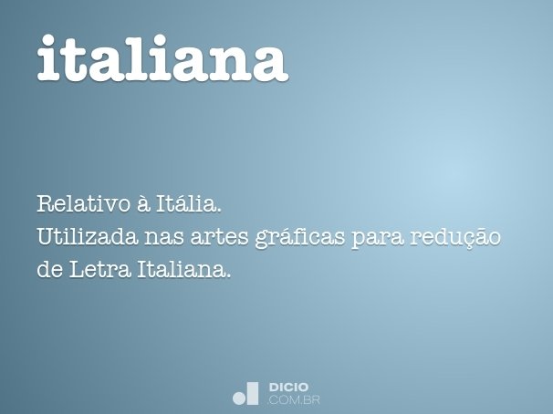 italiana