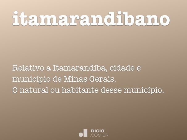 itamarandibano
