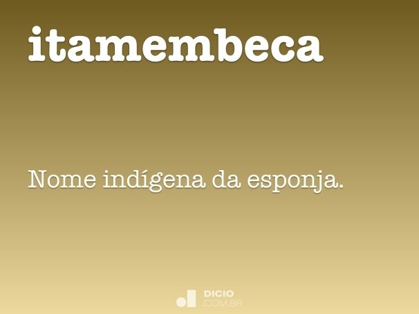 itamembeca