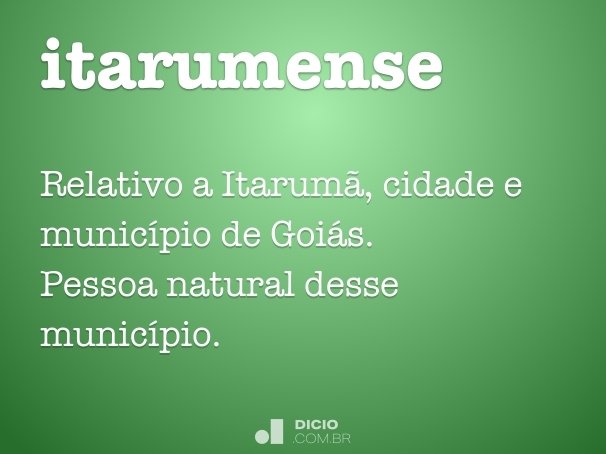 itarumense