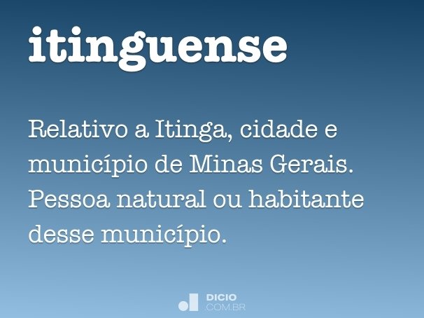 itinguense