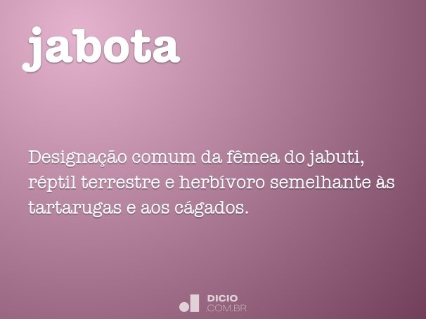 jabota