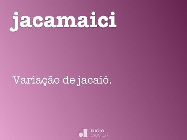 jacamaici