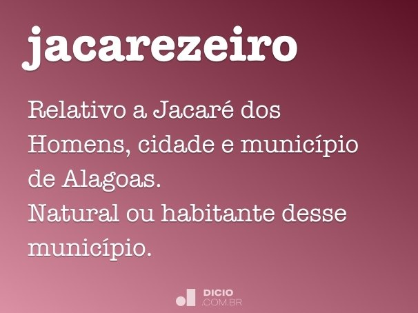 jacarezeiro