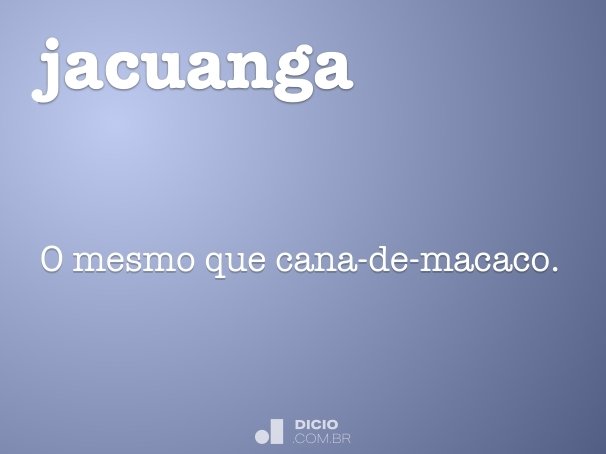 jacuanga