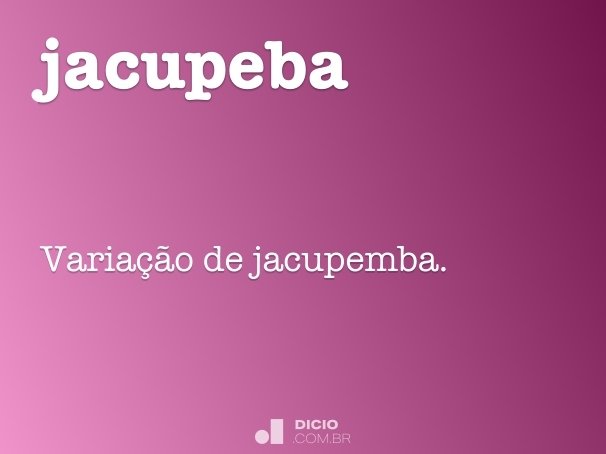 jacupeba