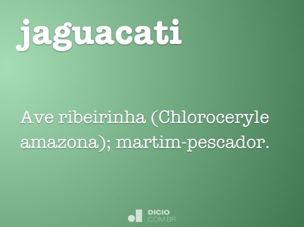 jaguacati