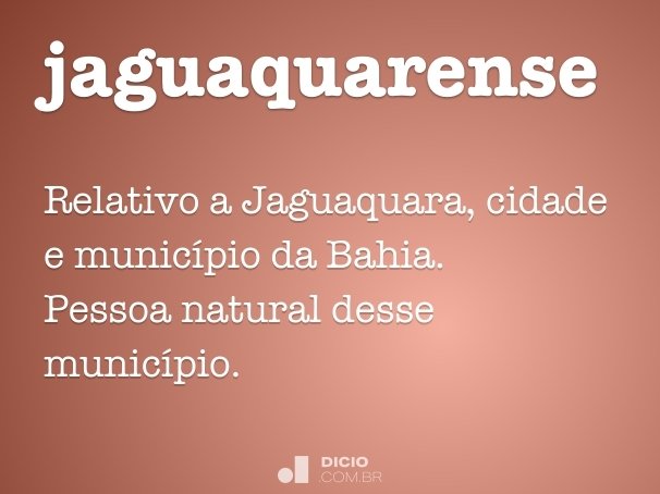 jaguaquarense