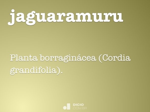jaguaramuru