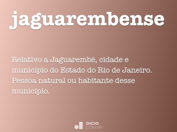 jaguarembense