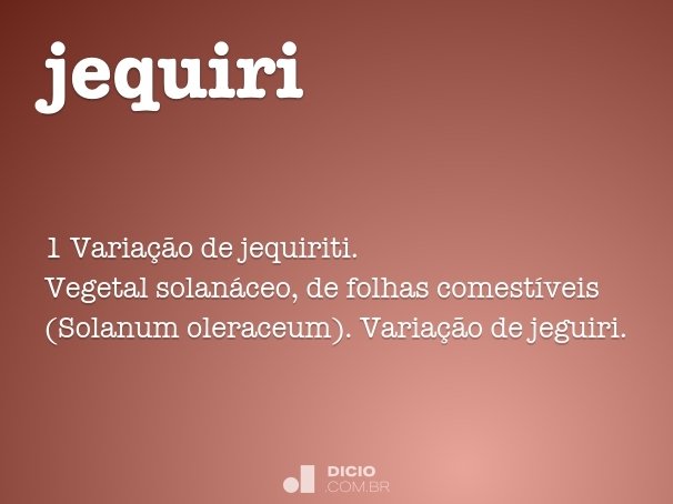 jequiri