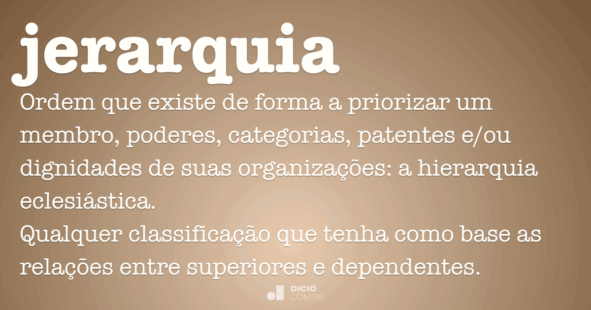 Jerarquia Dicio, Dicionário Online de Português