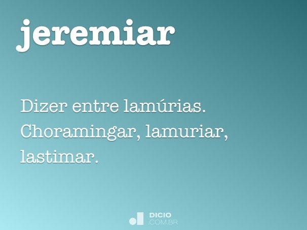 jeremiar