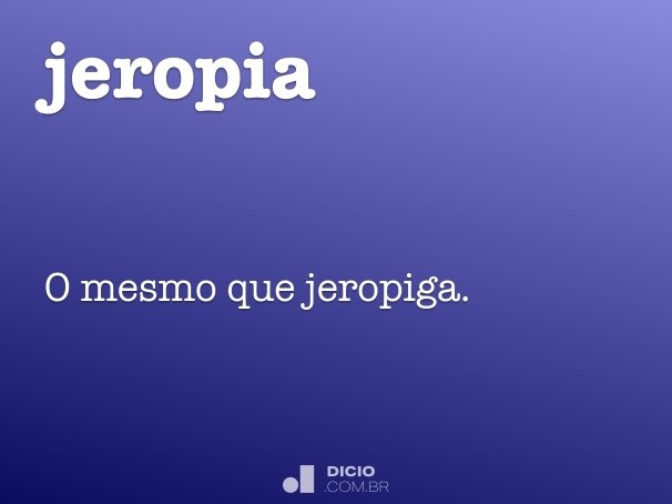 jeropia