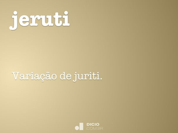 jeruti