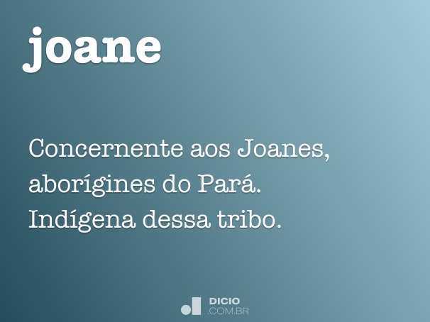 joane