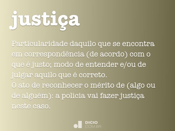 O Que é Justiça