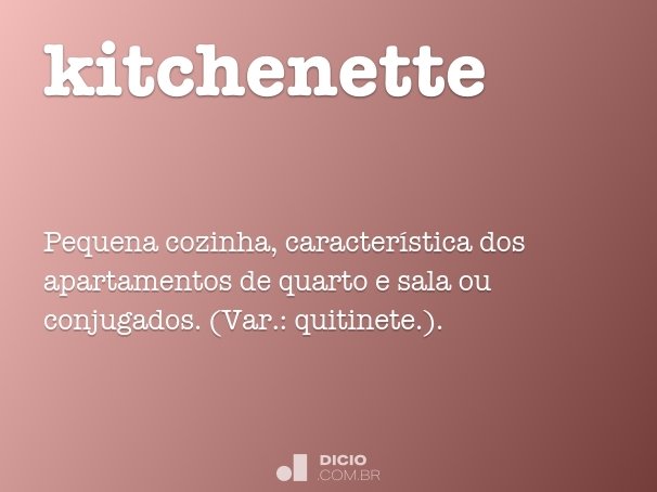 kitchenette